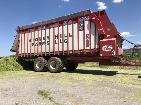 Meyer Manufacturing 8200 BOSS RT Front & Rear Unload Forage Box