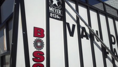 Meyer Manufacturing 8100 RT BOSS Truck / Chassis Cart Mount / Wagon Mount