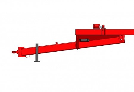 Meyer Manufacturing HFX2800 Tandem Trailer / High Floation Suspension Axle 28 Ton