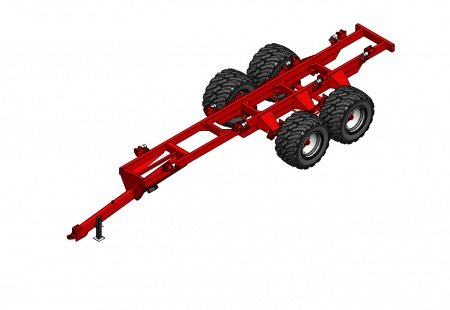 Meyer Manufacturing HFX2800 Tandem Trailer / High Floation Suspension Axle 28 Ton