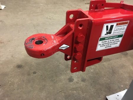 Meyer Manufacturing XTSS4500+ Tridem Trailer / Suspension Steer Trailer 45 Ton