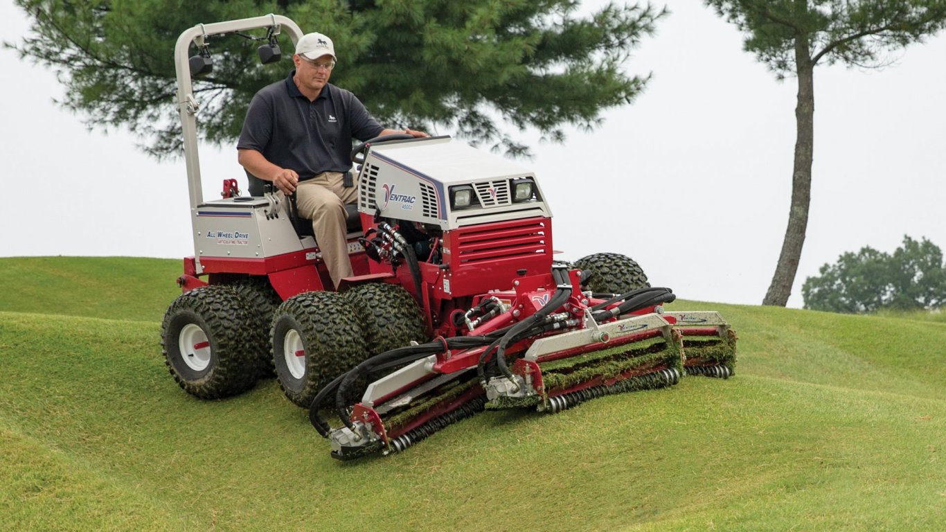 Ventrac MR740 Triplex Reel Mower