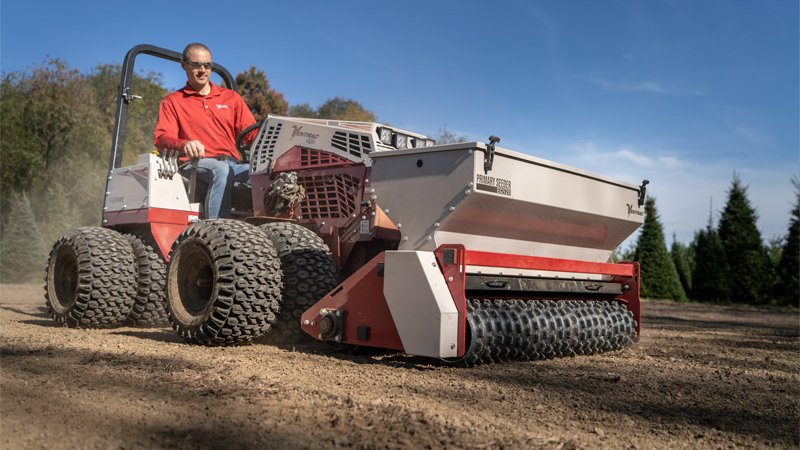 Ventrac EG520 SEEDER, CULTIPACKER