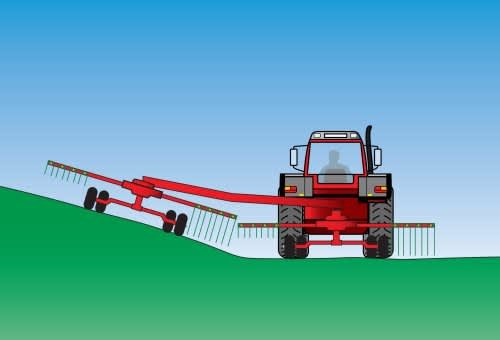 Kverneland 9471 S Vario 9471 S Evo flexible double Rakes