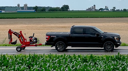 MK Martin Trailer Backhoe BT810