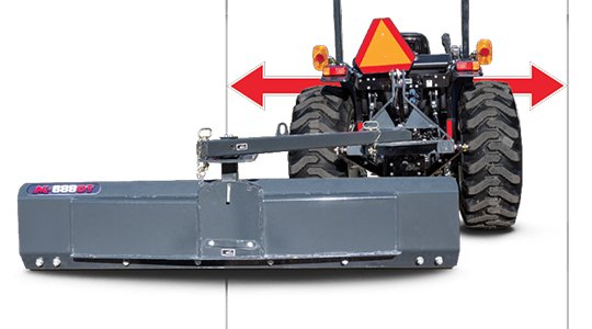 MK Martin Offset Tilt Grader Blade MK588OT