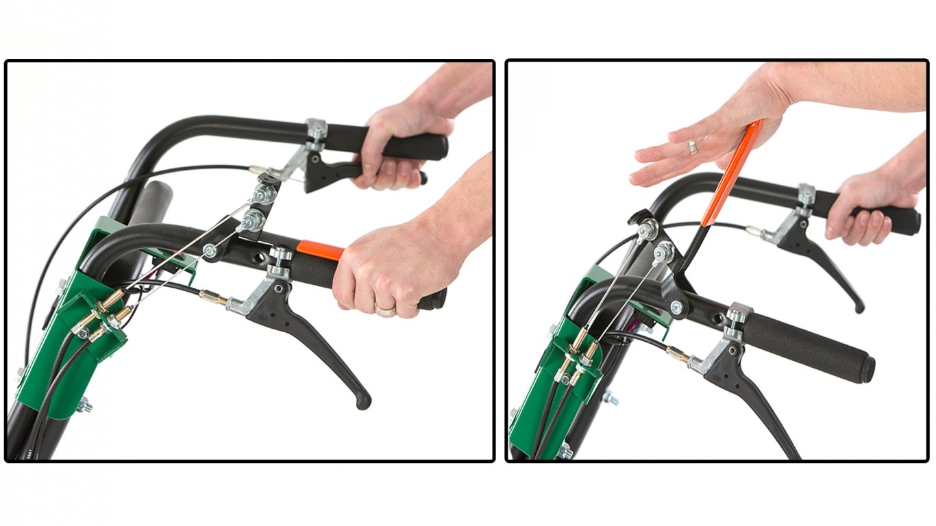 Billy Goat 25 Width Hydro Drive Aerator PL2501SPH