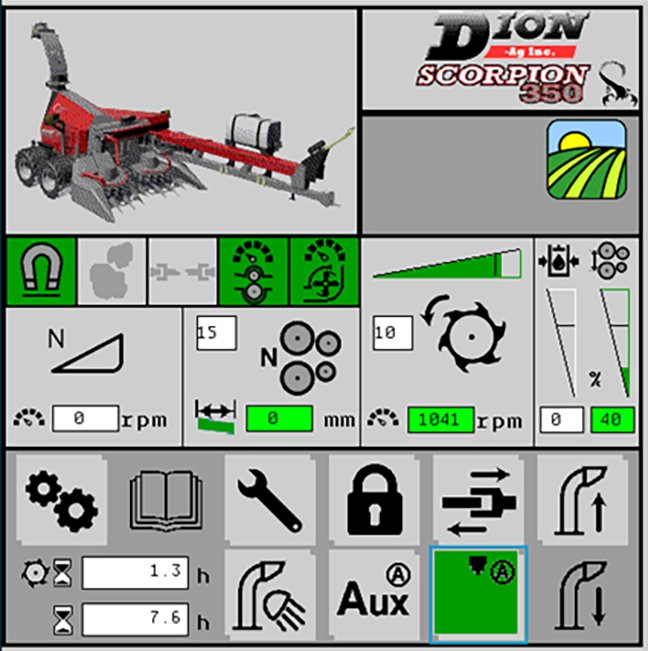 Dion Forage Harvesters Scorpion 350