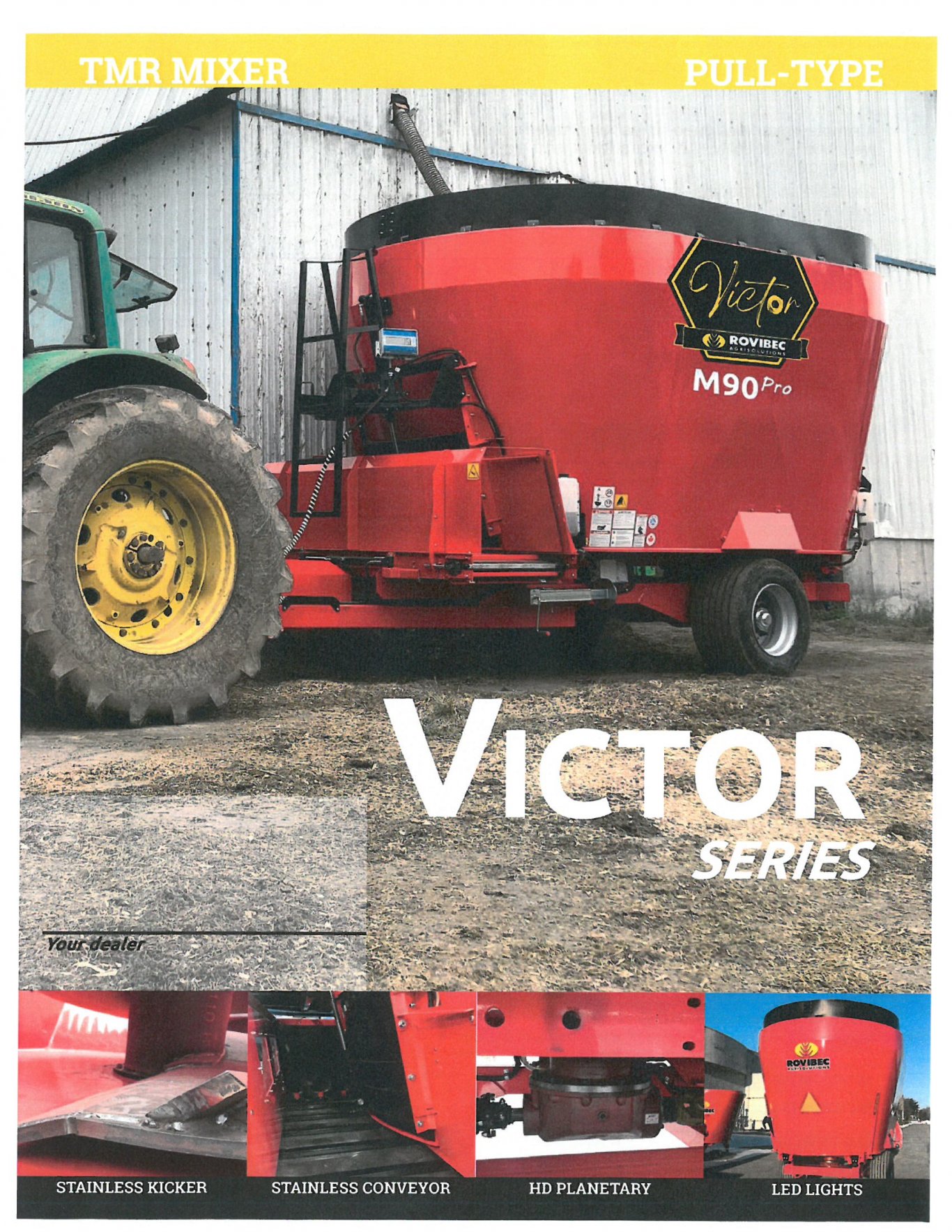 Rovibec Victor series tmr mixers