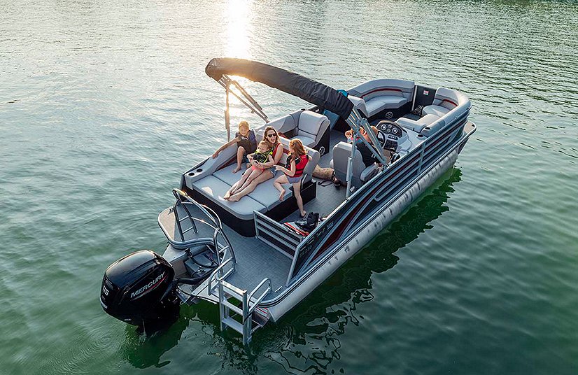 Lowe Boats SS 230CL Indigo Blue Metallic Exterior Grey Upholstery with Mono Chrome Accents