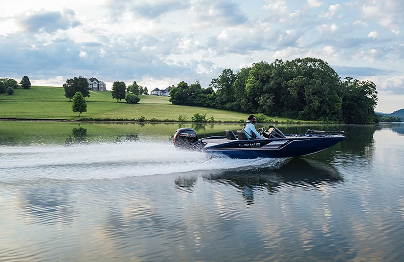 Lowe Boats Stinger 198 Metallic Black