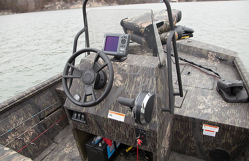 Lowe Boats ROUGHNECK 1870 PATHFINDER Camouflage Mossy Oak Shadow Grass