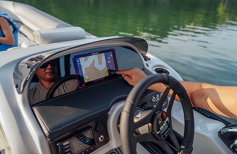 2025 Lowe Boats RS 270 EL Indigo Blue Metallic Exterior Slate w/ Granite Upholstery