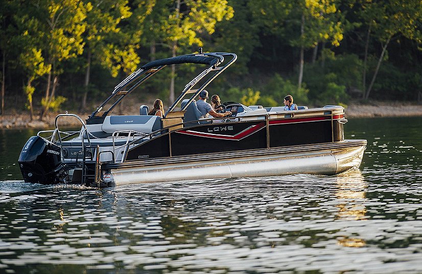 2025 Lowe Boats RS 270 EL Indigo Blue Metallic Exterior Slate w/ Granite Upholstery