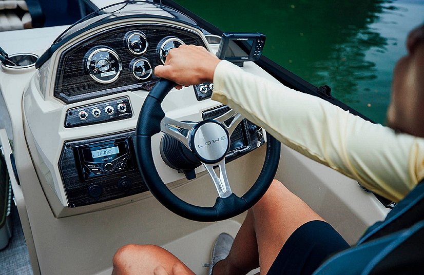 2026 Lowe Boats SF 214 Charcoal Metallic Fence