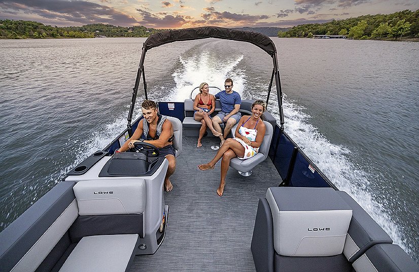 2026 Lowe Boats LS 210 WT Gray Upholstery w/Monochrome Accents