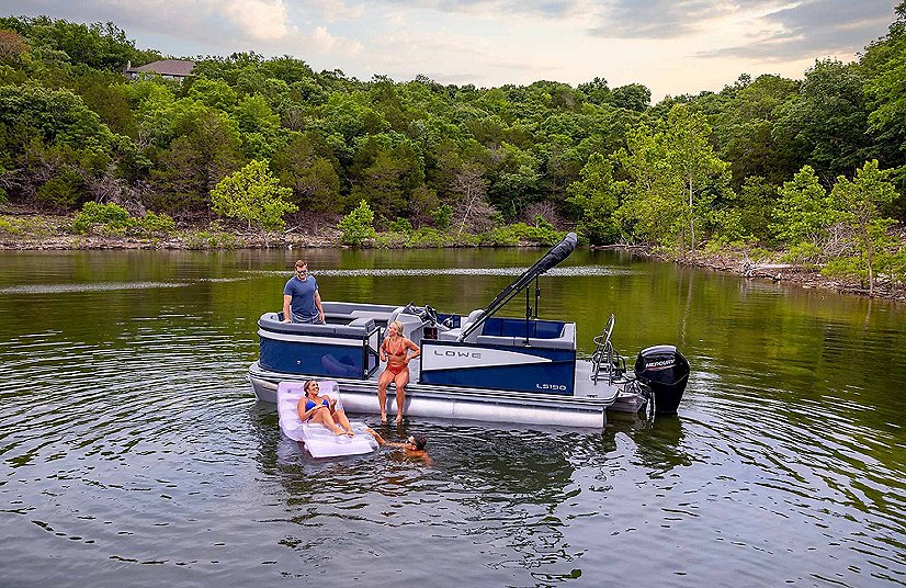 2026 Lowe Boats LS 190 Custom Graphic Black Metallic