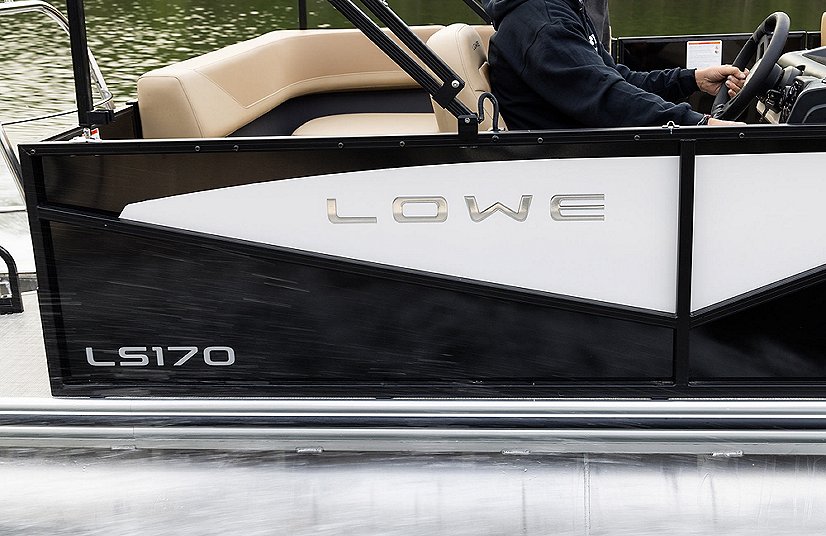 2026 Lowe Boats LS 170 Wineberry Metallic Fence