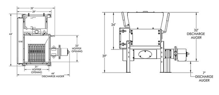 Automatic Electric Low Profile Mills