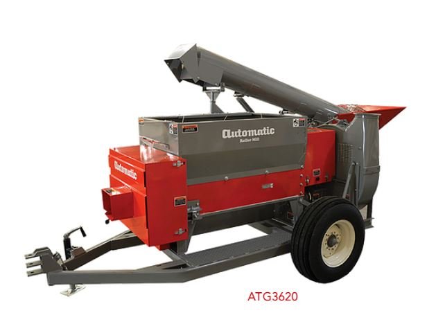 Automatic PTO Big Capacity Auger Discharge Mills