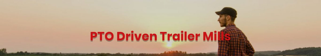 Automatic PTO Big Capacity Auger Discharge Mills