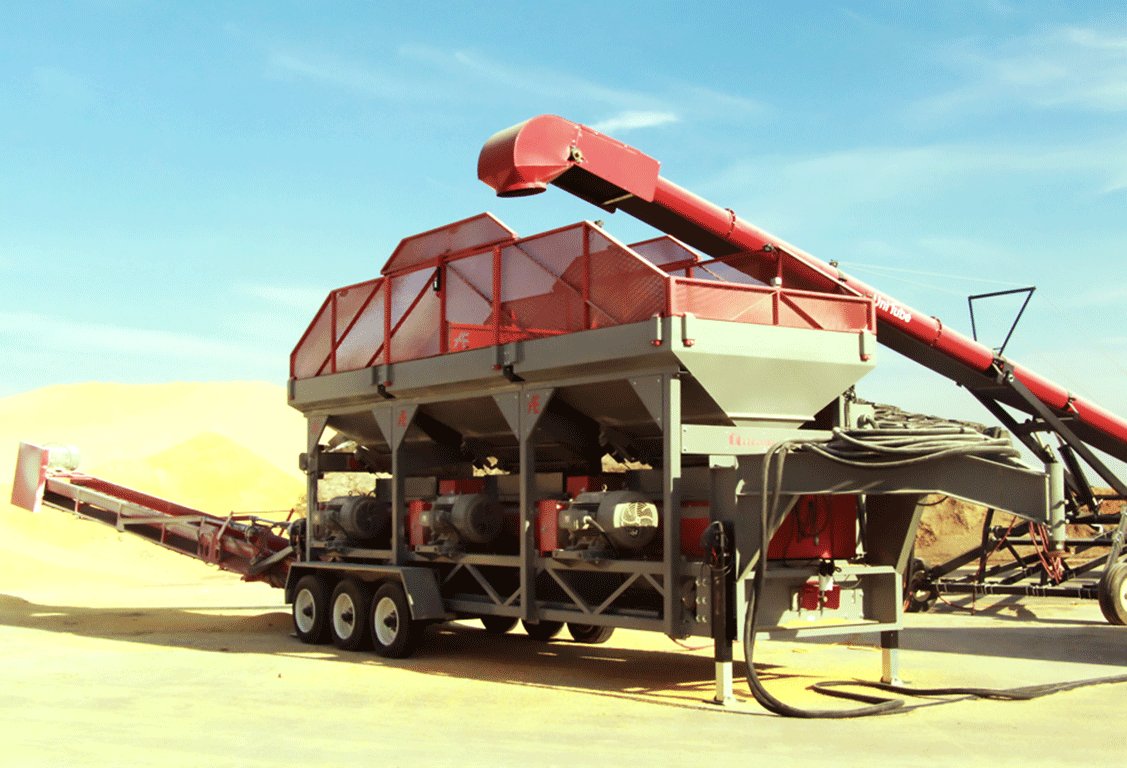 Automatic PTO Big Capacity Conveyor Discharge Mills