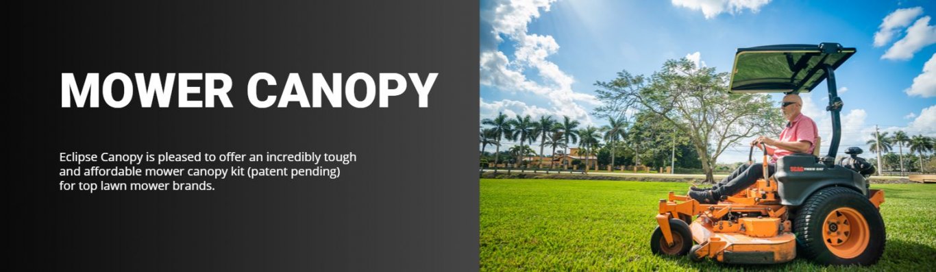 CoolTops Universal Mower Canopies
