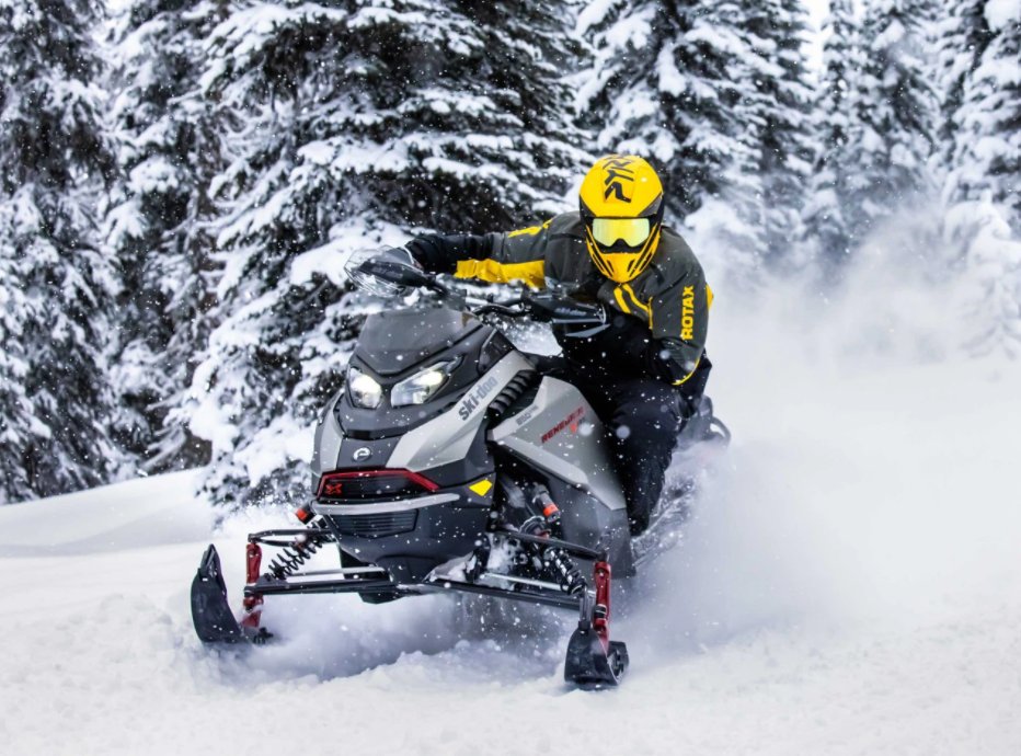 2023 Ski Doo Renegade Enduro Rotax® 600R E TEC® Black/Neo Yellow