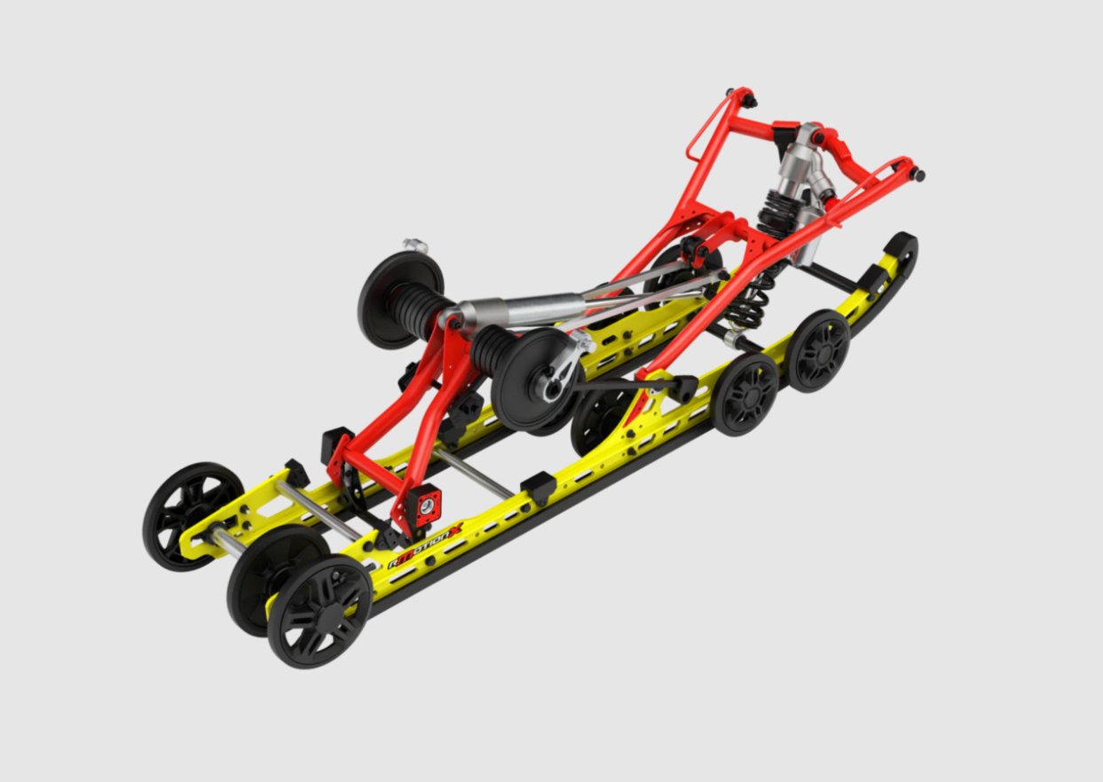 2024 Ski Doo MXZ X RS Rotax® 600R E TEC® Hyper Silver