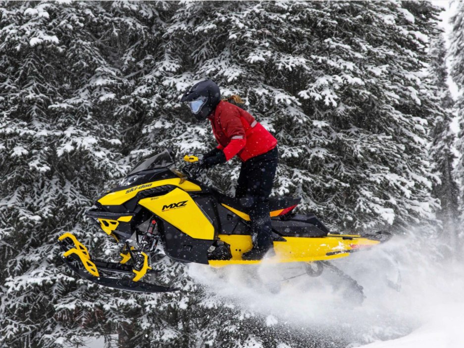 2023 Ski Doo MXZ Blizzard Rotax® 600R E TEC® Neo Yellow