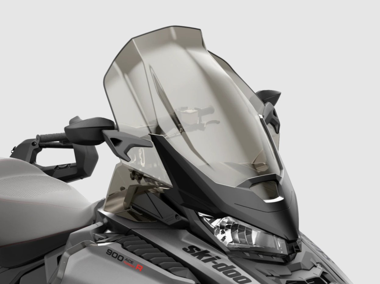 2023 Ski Doo Grand Touring Limited Rotax® 900 ACE™ Turbo R Platinum Silver/Spartan Red