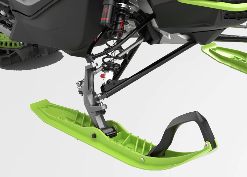 2023 Ski Doo Backcountry X RS Ultimate Platinum Silver/Manta Green