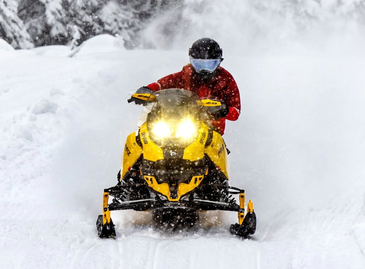 2024 Ski Doo MXZ Adrenaline with Blizzard Package Rotax® 850 E TEC Catalyst Grey