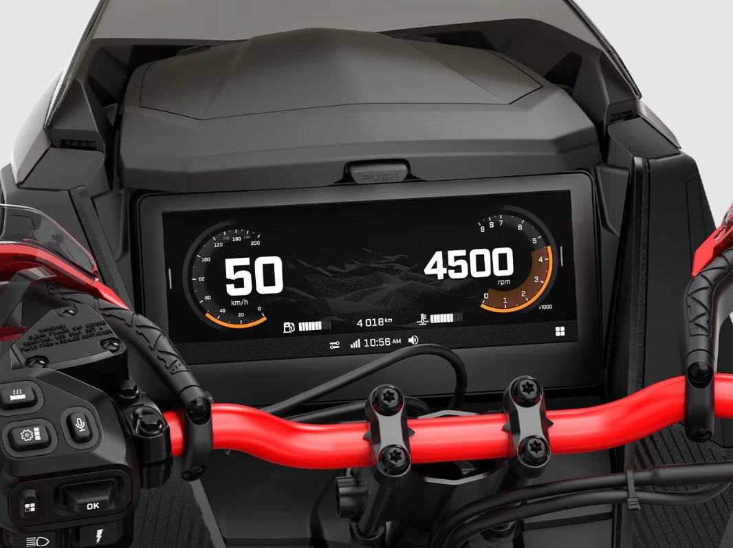 2025 Lynx BRUTAL RE Rotax® 900 ACE Turbo R Platinum silver/ Satin Black