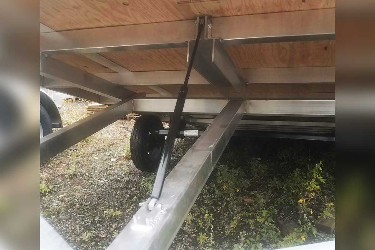 Homeowner Dump Trailer Hydraulic Trailer Tilt System 