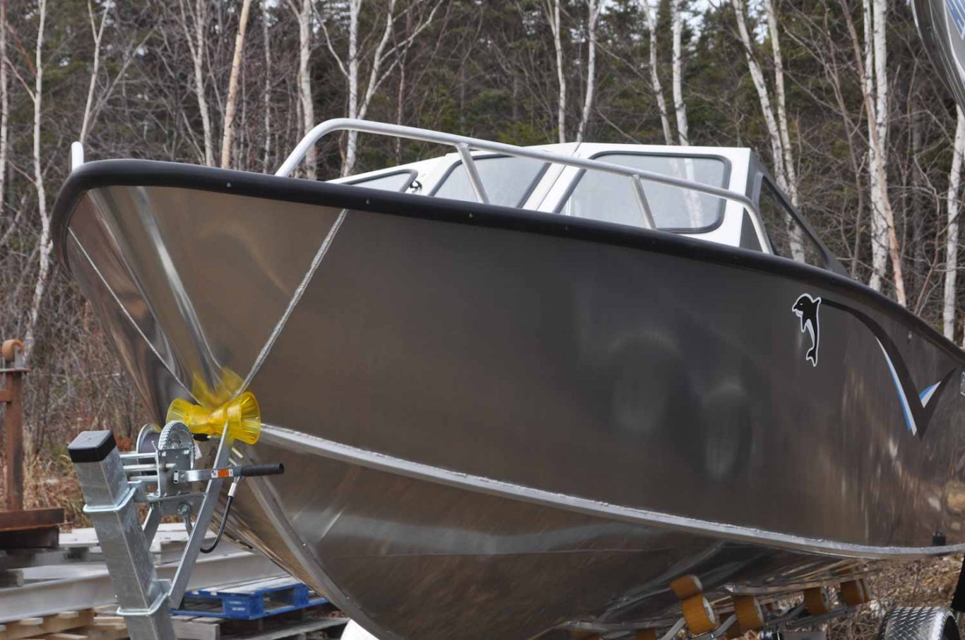 Fab Tech Silver Dolphin Runabout 24'