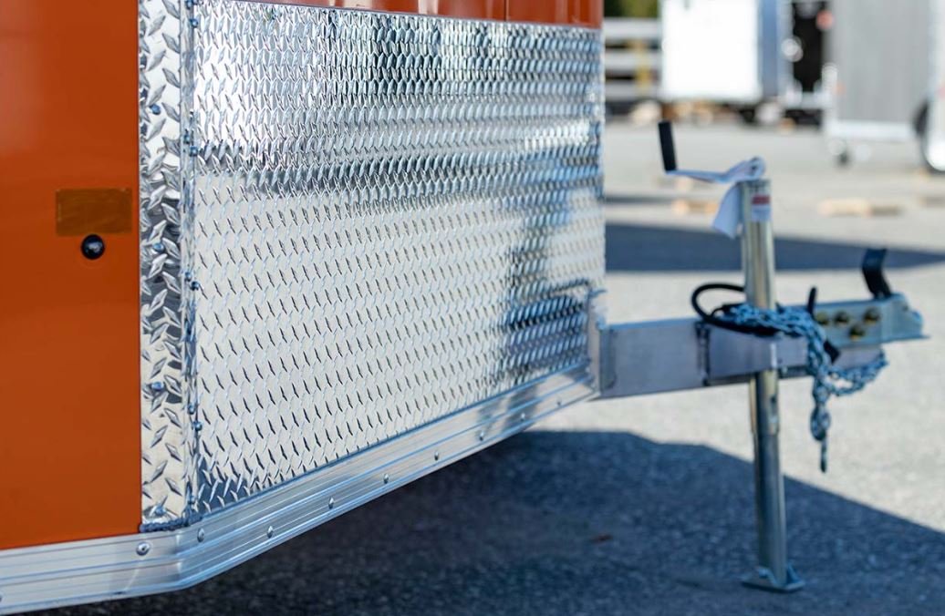 E Z Hauler ENCLOSED 7x16 WIDE CARGO TRAILERS