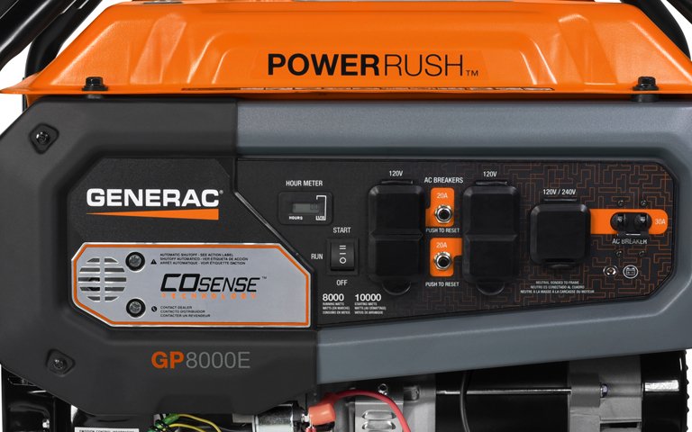 Generac GP8000E Cosense® 50ST (W/ Cord)