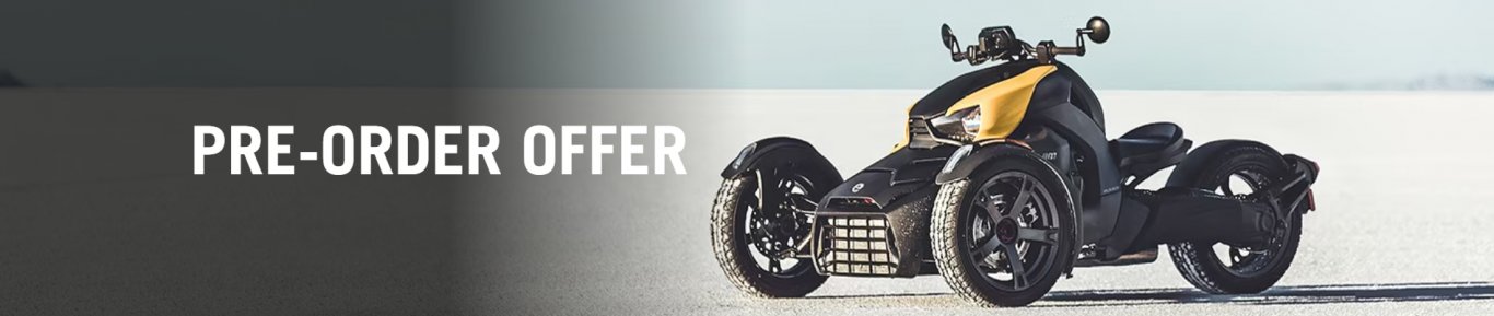 CAN AM 3 WHEEL VEHICLES PROMOTIONS