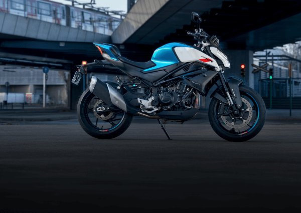 2024 CFMOTO 450NK Zephyr Blue