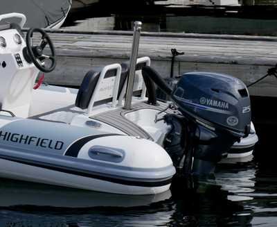 2024 Highfield Sport 330 PVC W/ Yamaha F25