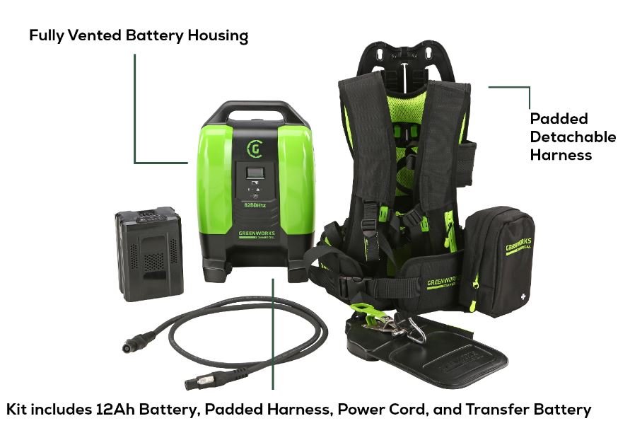 Greenworks 82V 12Ah Backpack Battery (82BBH12)