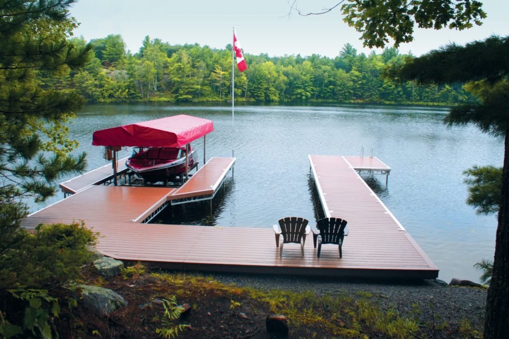 R & J Machine Lift Up & Lift Up Step Docks