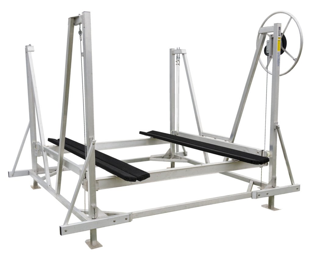 R & J Machine Pontoon Boat Lifts