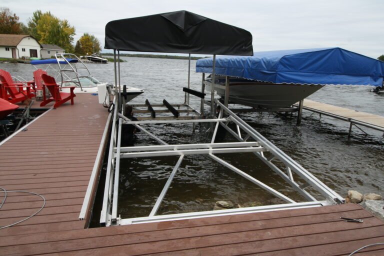 R & J Machine Boat Lift Cantilever Attachments
