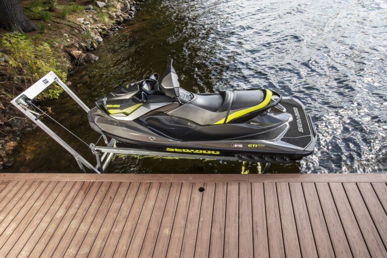 R & J Machine Personal Watercraft Lifts