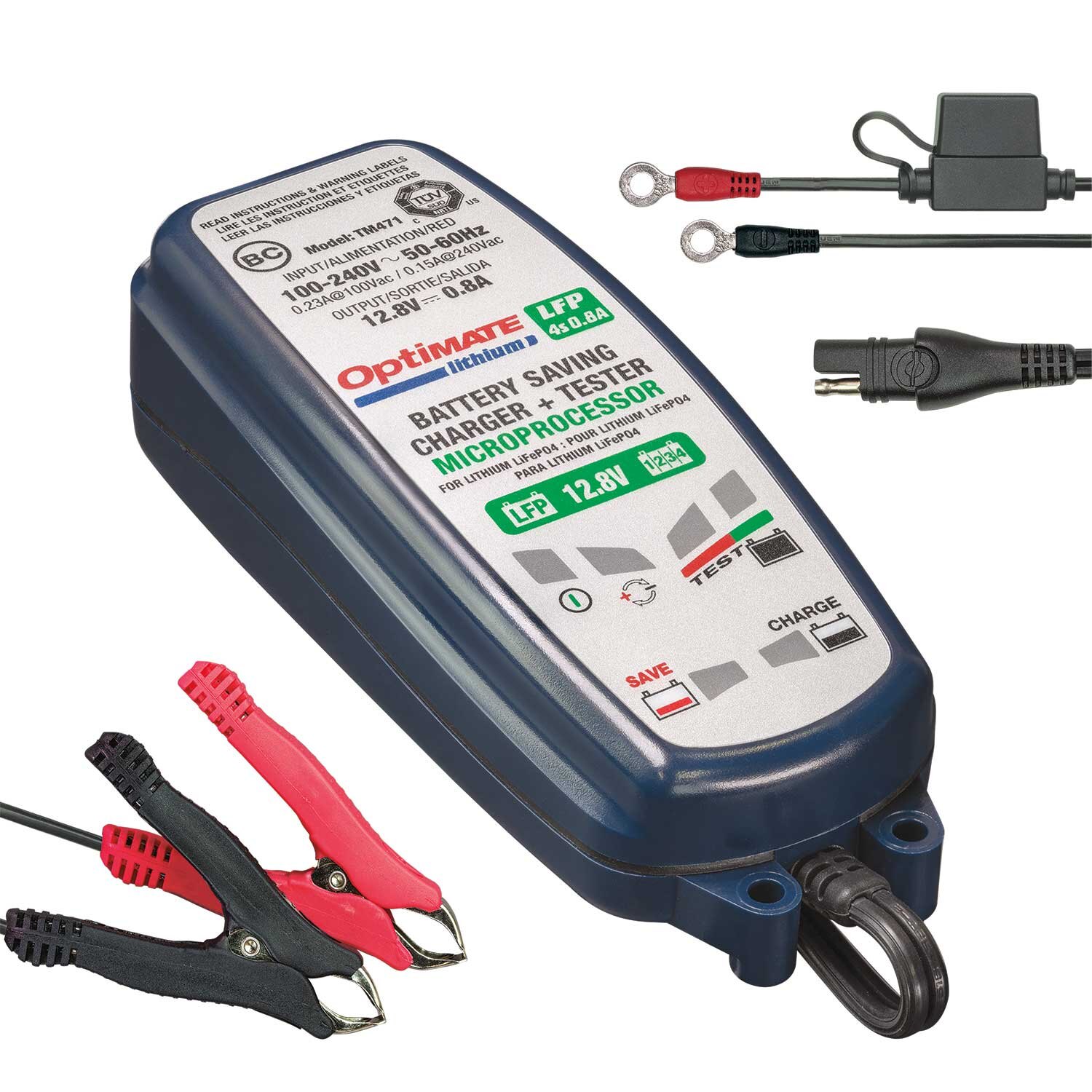 OptiMATE Lithium 4s 0.8A Battery Charger