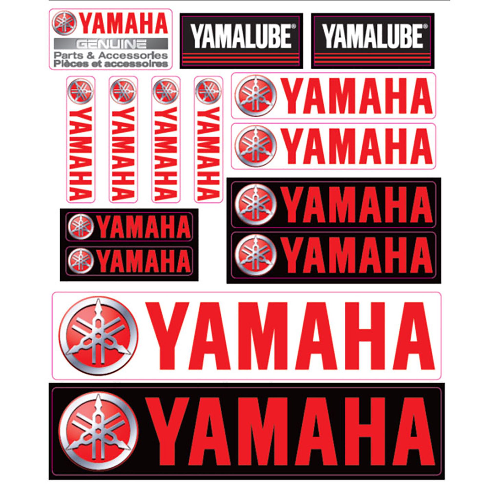 Yamaha Sticker Sheet