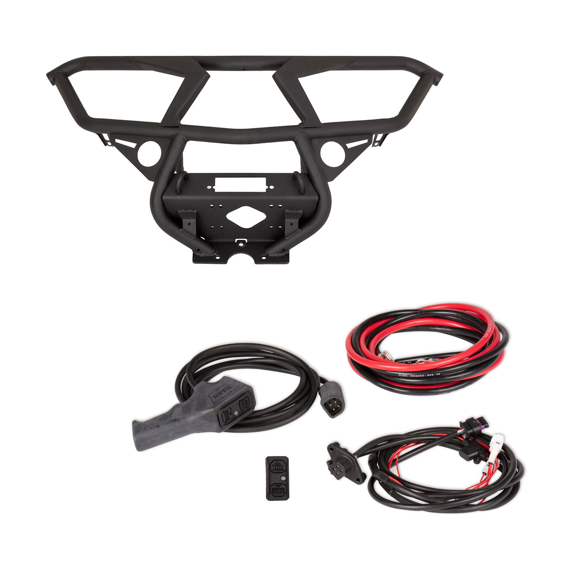 WARN® AXON Front Brush Guard with Winch Mount Kit