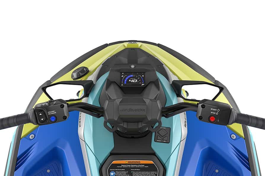 2026 Yamaha JetBlaster PRO 3 UP Azure Blue/Lunar Yellow